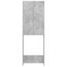 Washing Machine Cabinet Concrete Grey - Organize Your Space