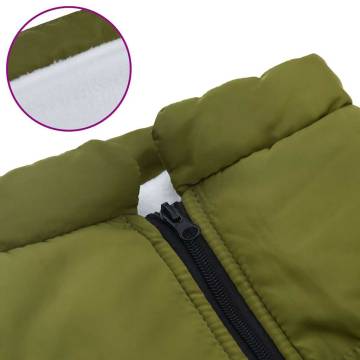 Waterproof Dog Coat with Harness - 3XL Army Green