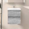  Sink Cabinet Grey Sonoma 41x38.5x45 cm Engineered Wood Colour grey sonoma Size 41 x 38.5 x 45 cm Number of 1 Number of Pieces 