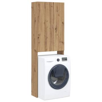 Washing Machine Cabinet Artisan Oak - Space-saving & Stylish