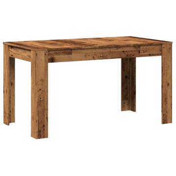 Dining Table Old Wood 140x74.5 cm | Stylish & Durable