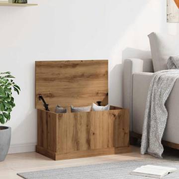 Storage Box Artisan Oak - Durable & Stylish 70x40x38 cm