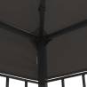 Gazebo with LED String Lights 3x3m Anthracite - Stylish Outdoor Shade