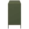 Stylish Olive Green Sideboard - 101.5x39x73.5 cm in Steel