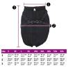 Dog Coat with Harness Waterproof Reflective Black 4XL - Hipo Market