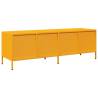 Stylish Mustard Yellow TV Cabinet - 135x39x43.5 cm