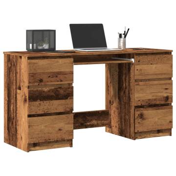 Old Wood Writing Desk - 140x50x77 cm | HipoMarket