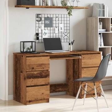 Old Wood Writing Desk - 140x50x77 cm | HipoMarket