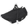  Dog Coat with Harness Waterproof Reflective Black 6XL Colour black Size 6xl 