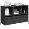  Sideboard Black 101.5x39x73.5 cm Cold-rolled Steel Colour black Quantity in Package 1 Width 101.5 cm 