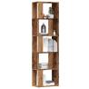  Book Cabinet Old Wood 45x24x159 cm Engineered Wood Colour old wood Quantity in Package 1 