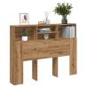  Headboard Cabinet Artisan Oak 140x19x103.5 cm Colour artisan oak Size 140 x 19 x 103.5 cm Quantity in Package 1 