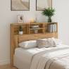 Headboard Cabinet Artisan Oak - Stylish Storage Solution