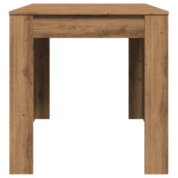 Artisan Oak Dining Table 140x74.5cm - Stylish & Durable