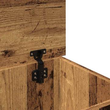 Storage Box Old Wood 70x40x38 cm - Durable Engineered Wood