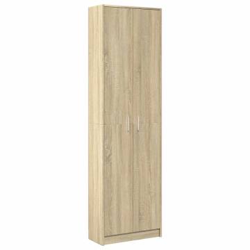 Hallway Wardrobe Sonoma Oak - Stylish Storage Solution