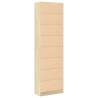 Hallway Wardrobe Sonoma Oak - Stylish Storage Solution