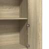 Hallway Wardrobe Sonoma Oak - Stylish Storage Solution