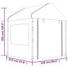 Gazebo with Roof White 2.28x2.23m for Outdoor Events | HipoMarket