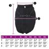 Dog Coat with Harness - Waterproof & Reflective - 5XL Black