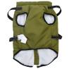 Waterproof Reflective Dog Coat with Harness - Army Green 5XL