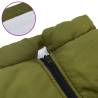 Waterproof Reflective Dog Coat with Harness - Army Green 5XL