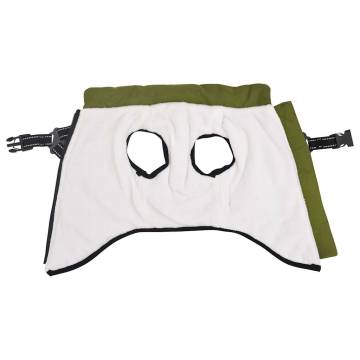 Dog Coat with Harness Waterproof Reflective - Army Green S