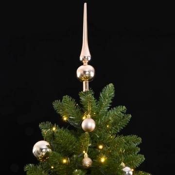 Artificial Hinged Christmas Tree with 300 LEDs & Ball Set - 300 cm