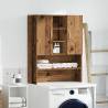 Washing Machine Cabinet Old Wood - 70.5x25.5x90 cm