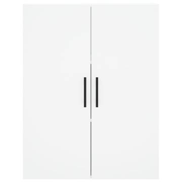 Stylish Highboard White 69.5x34x180 cm | Durable Storage Solution