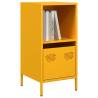 Mustard Yellow Steel Sideboard - Stylish Storage Solution