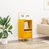 Mustard Yellow Steel Sideboard - Stylish Storage Solution