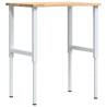 Solid Oak Workbench 80x60 cm | Durable & Stylish Design