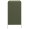 Classic Olive Green Sideboard | Cold-Rolled Steel - 68x39 cm