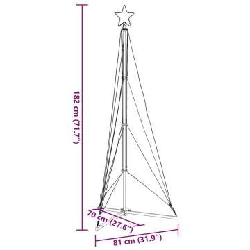 Colorful 363 LED Christmas Tree Light - 182 cm | Hipo Market