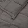 Weighted Blanket Grey 135x200 cm Single 6 kg - Hipomarket UK