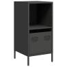 Stylish Black Sideboard - Cold-Rolled Steel | HipoMarket