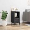 Stylish Black Sideboard - Cold-Rolled Steel | HipoMarket