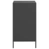 Stylish Black Sideboard - Cold-Rolled Steel | HipoMarket