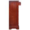 Stunning Solid Mahogany Chest of Drawers - 45x35x100cm