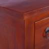 Stunning Solid Mahogany Chest of Drawers - 45x35x100cm