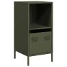 Olive Green Sideboard | Cold-Rolled Steel - 35x39x73.5 cm