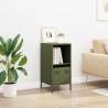 Olive Green Sideboard | Cold-Rolled Steel - 35x39x73.5 cm