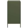 Olive Green Sideboard | Cold-Rolled Steel - 35x39x73.5 cm