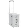 Pilot Trolley 47x39x27cm Silver Aluminium - Travel Convenience