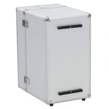 Pilot Trolley 47x39x27cm Silver Aluminium - Travel Convenience