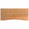 Workbench Light Brown 140x60 cm - Solid Oak Durable Table