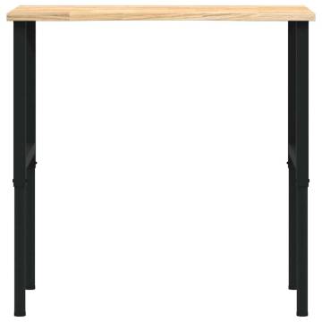 Solid Oak Workbench 100x60 cm - Durable & Versatile | Hipo Market