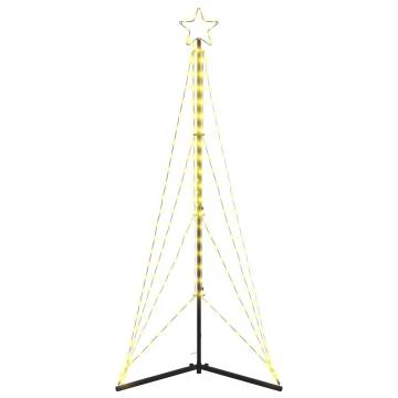 Warm White Christmas Tree Light - 363 LEDs, 182 cm