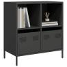  Sideboard Black 68x39x73.5 cm Cold-rolled Steel Colour black Quantity in Package 1 Width 68 cm 